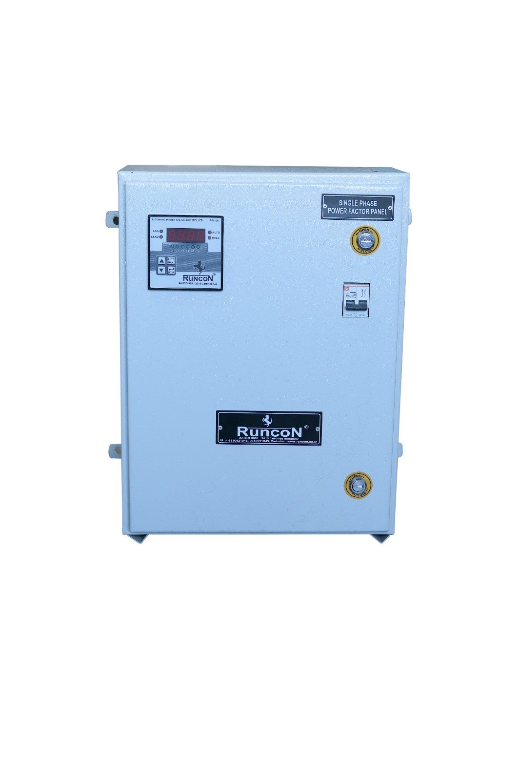 SINGLE PHASE POWER FACTOR PANEL